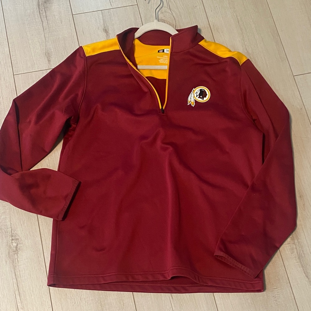 NFL Redskins men's lightweight quarter-zip
Like new